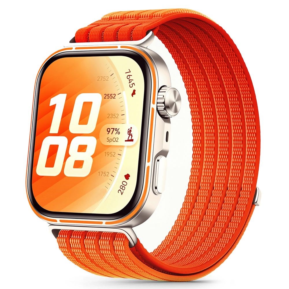 Huawei Watch Fit 5 Pro / 5 / 4 Pro / 4 / 3 Tech-Protect Nylon Rem - Orange