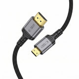 Tech-Protect UltraBoost Mini HDMI till HDMI Kabel - 2m - Svart