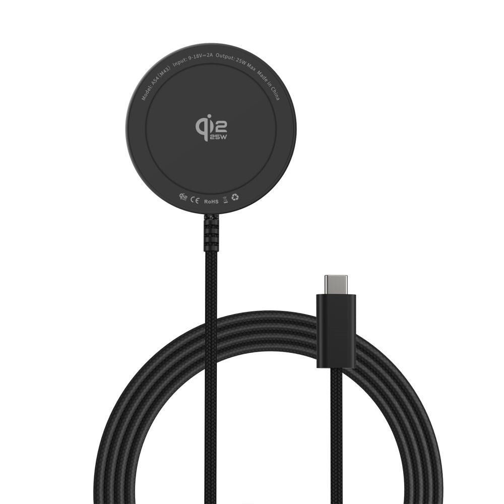 Trådlös MagSafe Laddare Tech-Protect A54 25 W - Svart
