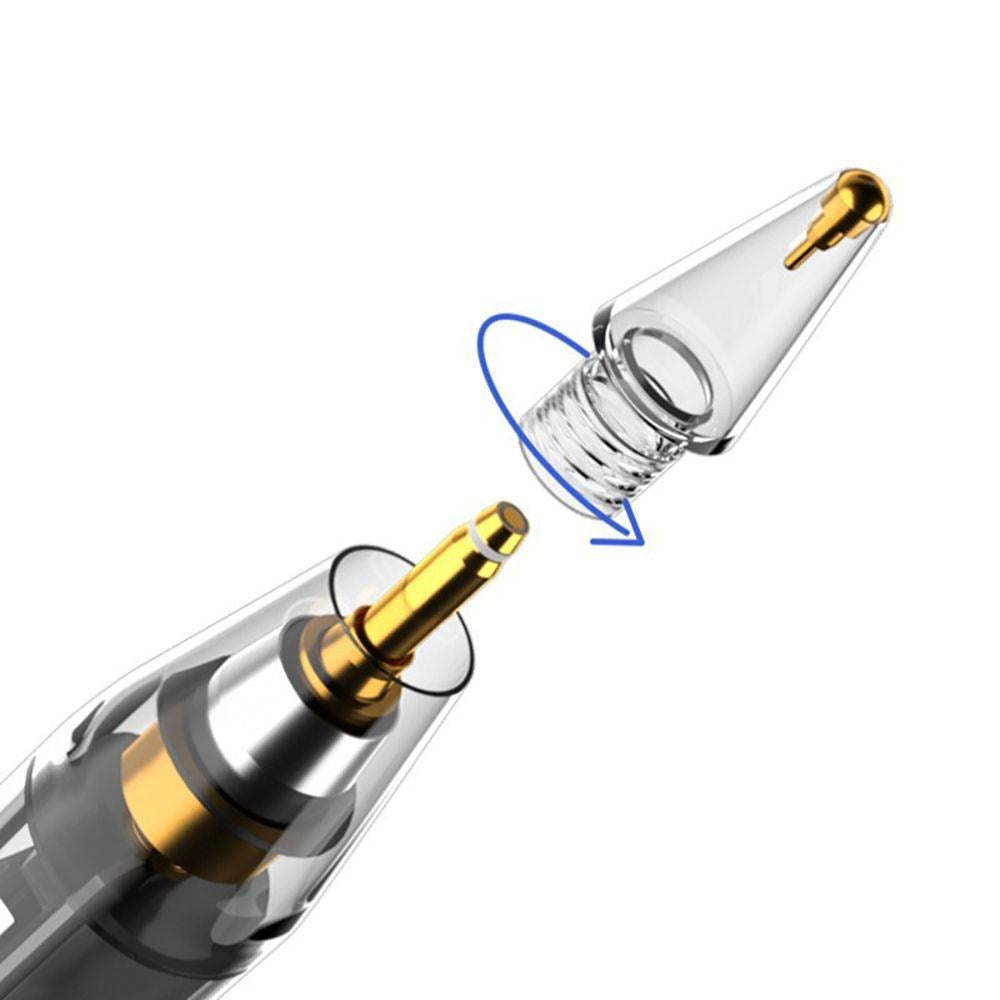 Tech-Protect Stylus-Spets för Apple Pencil - 4 st. - Genomskinlig