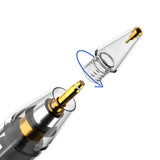 Tech-Protect Stylus-Spets för Apple Pencil - 4 st. - Genomskinlig
