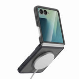 Samsung Galaxy Z Flip8 Tech-Protect MagMat Skal - MagSafe Kompatibel - Matt Svart