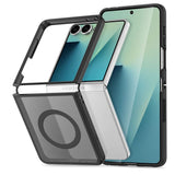 Samsung Galaxy Z Flip8 Tech-Protect MagMat Skal - MagSafe Kompatibel - Matt Svart