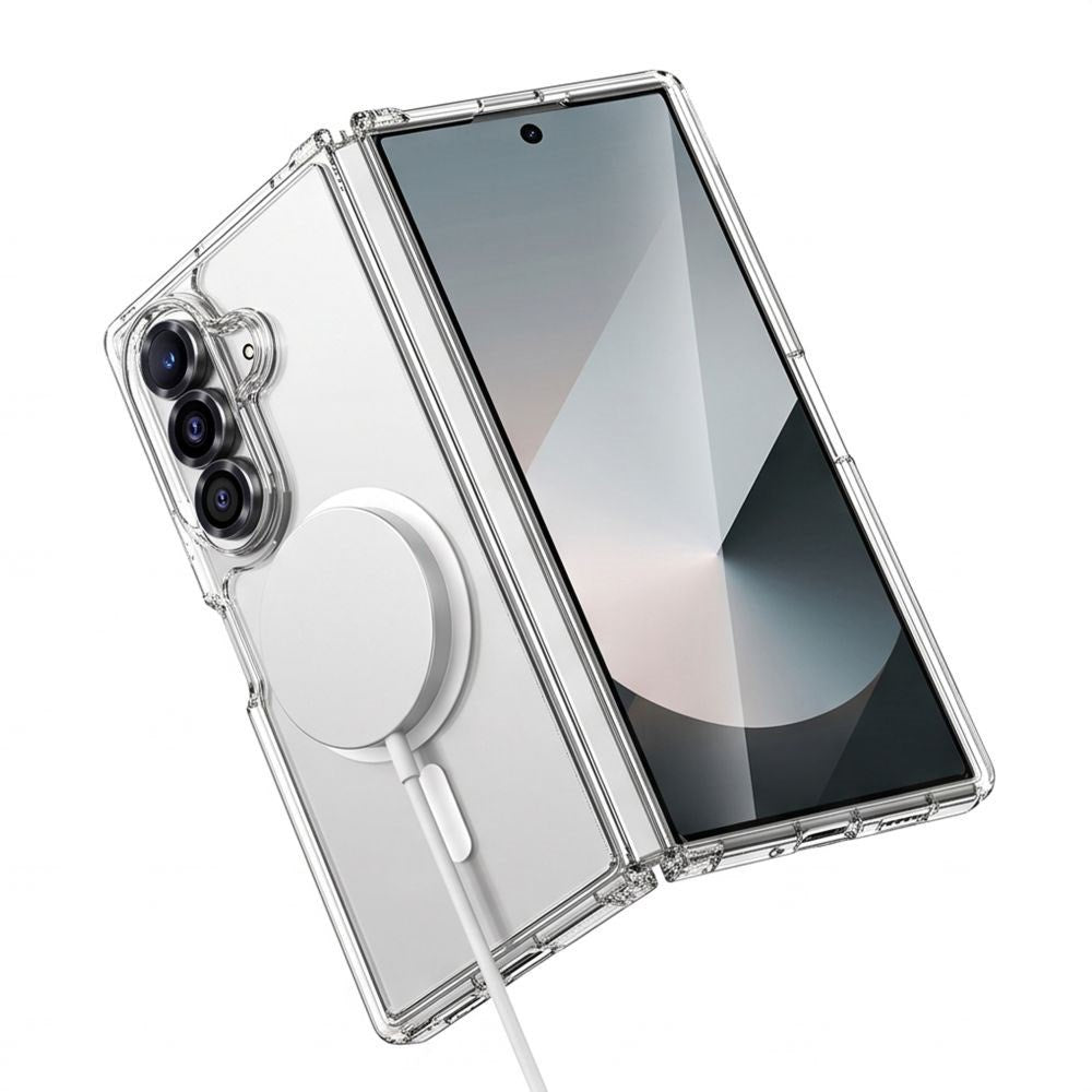 Samsung Galaxy Z Fold8 Ultra Tech-Protect Flexair Hybrid Skal - MagSafe Kompatibel - Genomskinlig