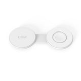 Trådlös 2-i-1 MagSafe Laddare Tech-Protect A55 25 W - Vit
