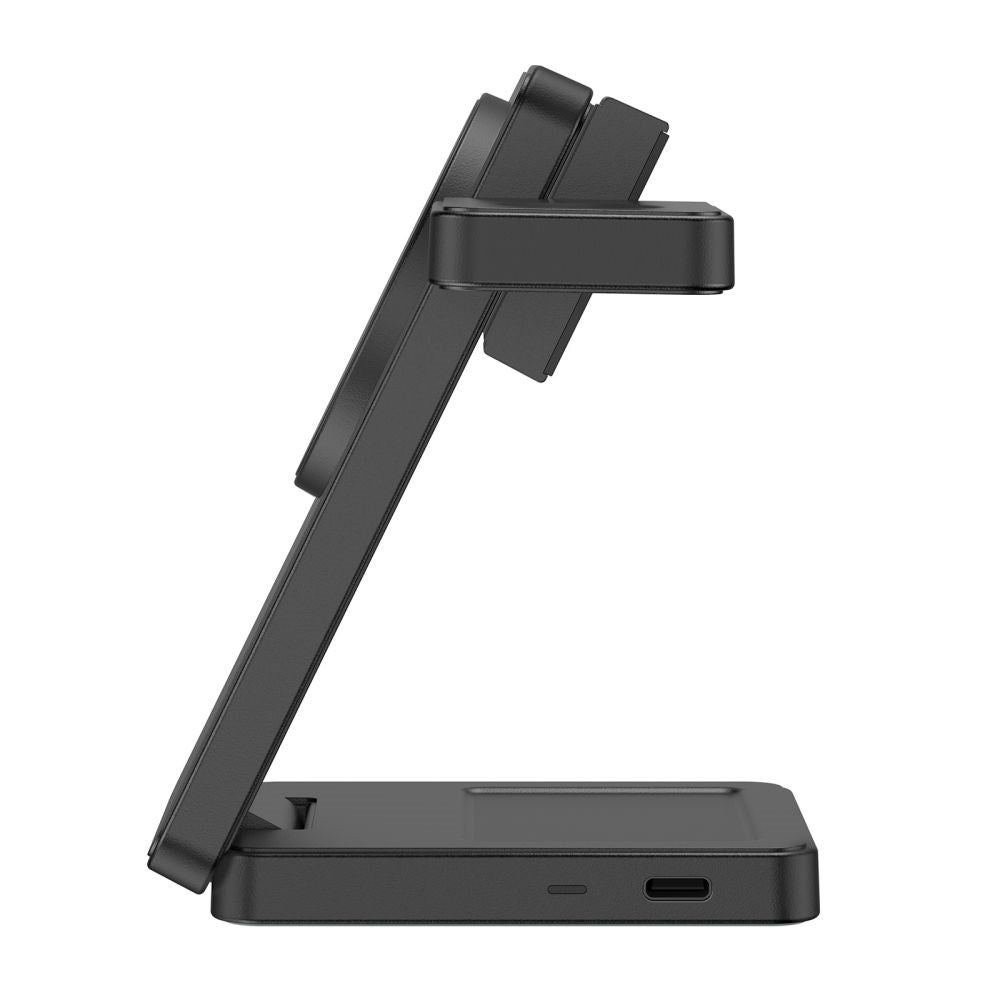 Trådlös 3-i-1 MagSafe Laddare Tech-Protect A56 25 W - Svart