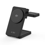 Trådlös 3-i-1 MagSafe Laddare Tech-Protect A56 25 W - Svart
