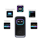 3-i-1 Väggladdare 100W m. 1x USB-A och 2x USB-C Tech-Protect PowerVision NC100W-GaN - Grå
