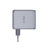 3-i-1 Väggladdare 100W m. 1x USB-A och 2x USB-C Tech-Protect PowerVision NC100W-GaN - Grå