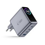 4-i-1 Väggladdare 140W m. 1x USB-A och 3x USB-C Tech-Protect PowerVision NC140W-GaN - Grå