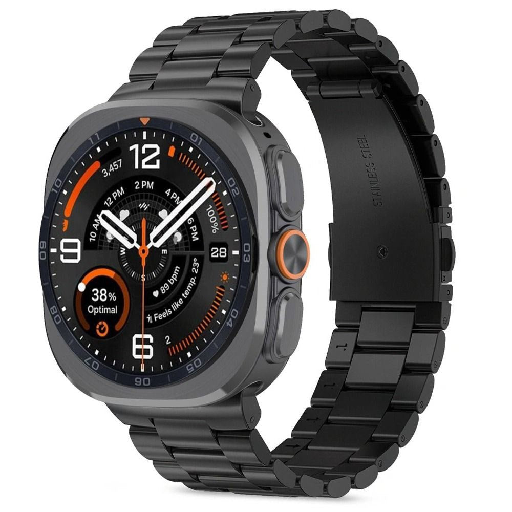 Samsung Galaxy Watch Ultra 2 / Ultra (47mm) Tech-Protect Stainless Steel Klockarmband - Svart