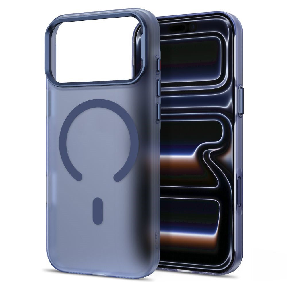 iPhone 18 Pro / 17 Pro Tech-Protect MagZero Skal - MagSafe Kompatibel - Matte Deep Blue