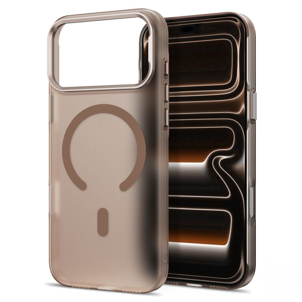 iPhone 18 Pro Max / 17 Pro Max Tech-Protect MagZero Skal - MagSafe Kompatibel - Matte Desert Gold
