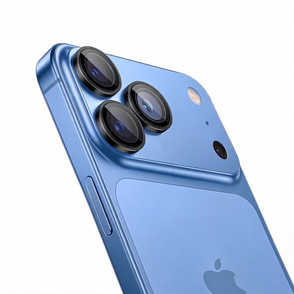 iPhone 18 Pro / 18 Pro Max Tech-Protect Camring Fit+ Kameralinsskydd - Svart