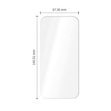 iPhone 18 Pro Tech-Protect Easy Set+ 3-i-1 Skyddspaket med Härdat Skärmskyddsglas och Kameralinsskydd - Genomskinlig