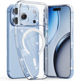 iPhone 18 Pro Max / 17 Pro Max Tech-Protect FlexAir Skal - MagSafe Kompatibel - Transparent / Glitter