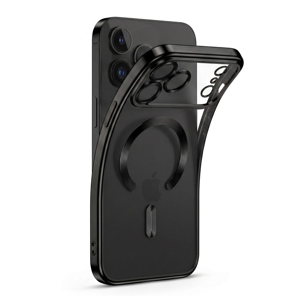 iPhone 18 Pro / 17 Pro Tech-Protect MagFlex Skal- MagSafe Kompatibel - Svart / Transparent