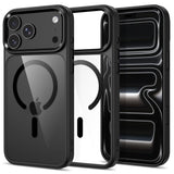 iPhone 18 Pro / 17 Pro Tech-Protect MagMat Skal - MagSafe Kompatibel - Genomskinlig / Svart