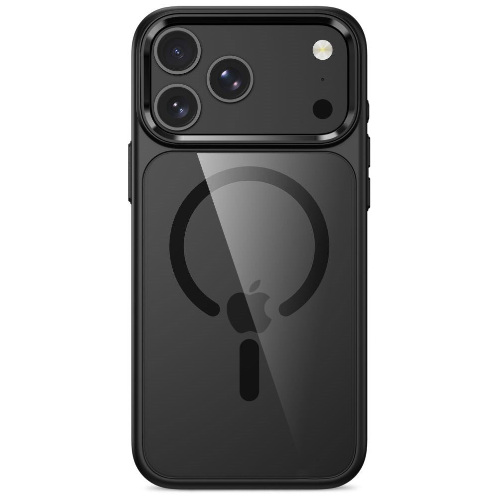 iPhone 18 Pro Max / 17 Pro Max Tech-Protect MagMat Skal - MagSafe Kompatibel - Genomskinlig / Svart