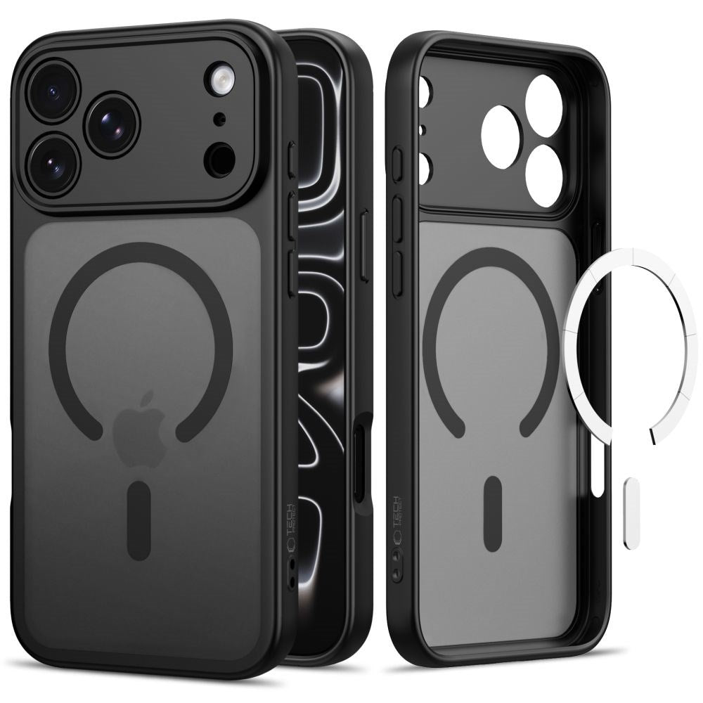 iPhone 17 Pro / 18 Pro Tech-Protect BasicMag Hybrid Skal - MagSafe Kompatibel - Matt Svart