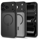 iPhone 18 Pro / 17 Pro Tech-Protect MagPeak Skal - MagSafe Kompatibel - Matt Svart