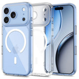 iPhone 18 Pro Max / 17 Pro Max Tech-Protect MagPeak CC Skal - MagSafe Kompatibel - Genomskinlig