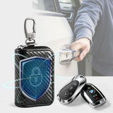 Tech-Protect KLR300 Bilnyckelfodral med RFID-Blockering - Svart / Kolfiber