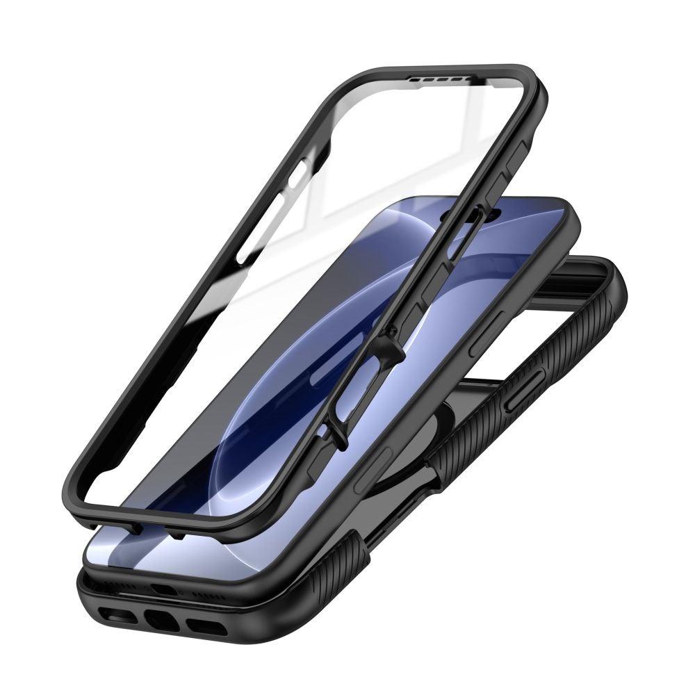 iPhone 18 Pro / 17 Pro Tech-Protect Defense Skal med Skärmskydd - MagSafe Kompatibel - Matte Black