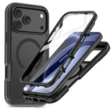iPhone 18 Pro Max / 17 Pro Max Tech-Protect Defense Skal med Skärmskydd - MagSafe Kompatibel - Matte Black