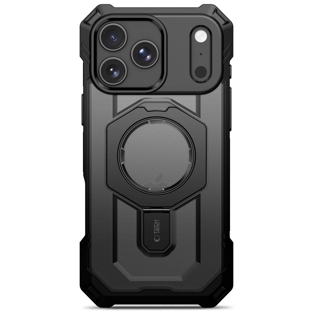 iPhone 18 Pro Max / 17 Pro Max Tech-Protect MagForce Skal med Stativfunktion - MagSafe Kompatibel - Svart