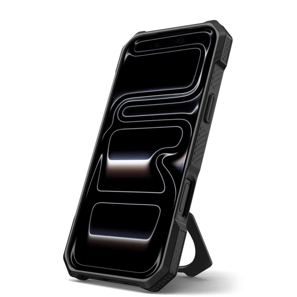 iPhone 18 Pro Max / 17 Pro Max Tech-Protect MagForce Skal med Stativfunktion - MagSafe Kompatibel - Svart