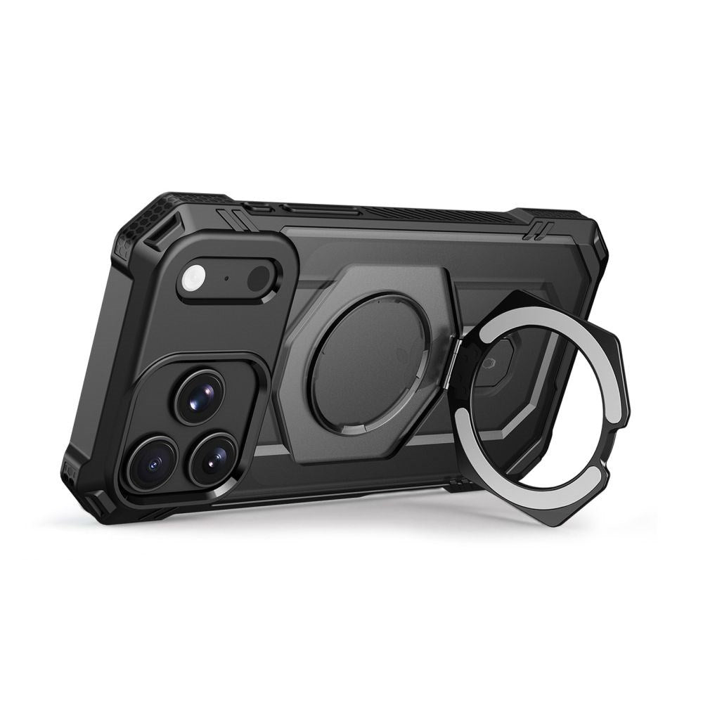 iPhone 18 Pro Max / 17 Pro Max Tech-Protect MagForce Skal med Stativfunktion - MagSafe Kompatibel - Svart