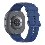 Samsung Galaxy Watch 8 / 9 / Classic (40 / 44 / 46mm) Tech-Protect Silicone Evo Klockarmband - Mörkblå