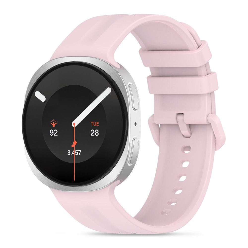 Samsung Galaxy Watch 8 / 9 / Classic (40 / 44 / 46mm) Tech-Protect Silicone Evo Klockarmband - Rosa