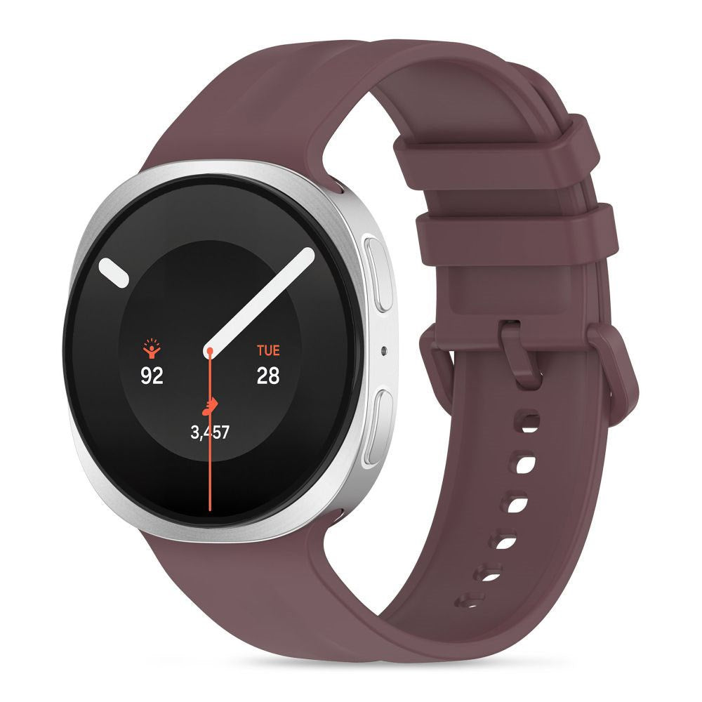Samsung Galaxy Watch 8 / 9 / Classic (40 / 44 / 46mm) Tech-Protect Silicone Evo Klockarmband - Lila
