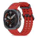 Samsung Galaxy Watch Ultra 2 / Ultra (47mm) Tech-Protect IconBand Pro Klockarmband - Röd
