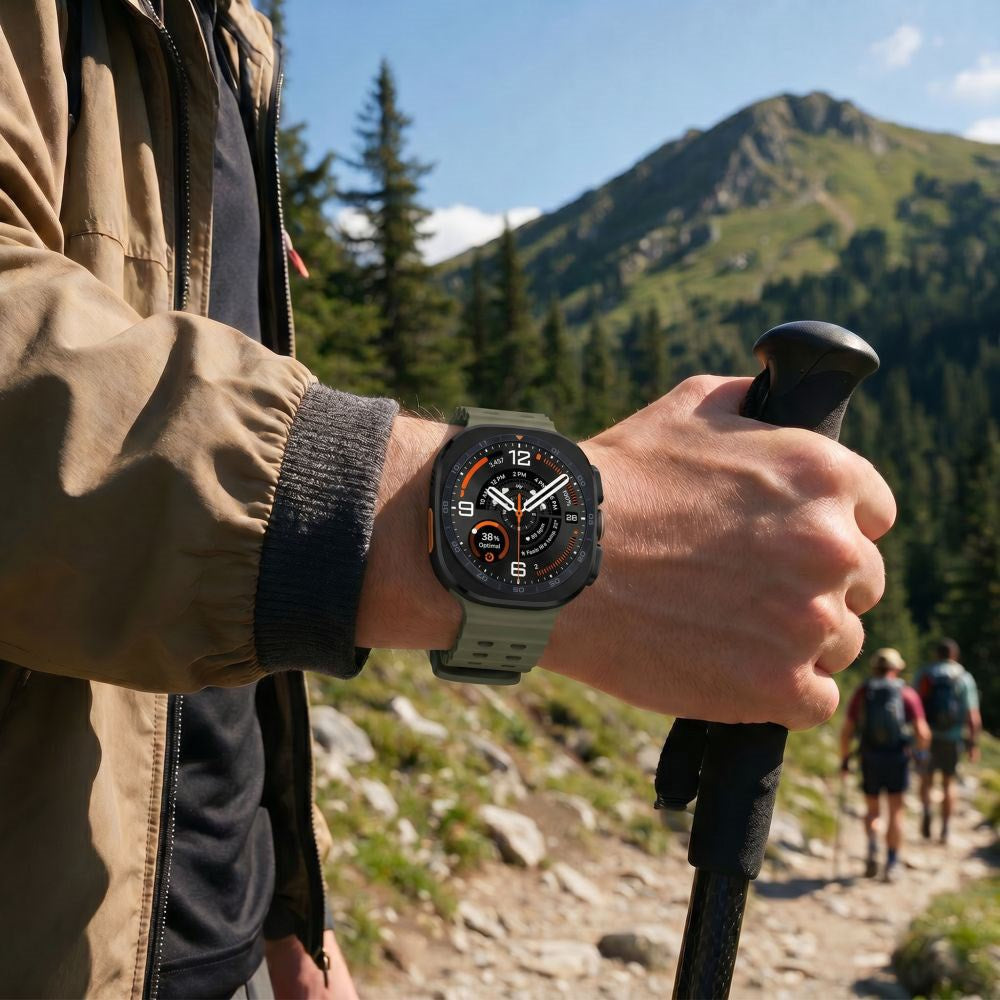 Samsung Galaxy Watch Ultra 2 / Ultra (47mm) Tech-Protect IconBand Pro Klockarmband - Grön