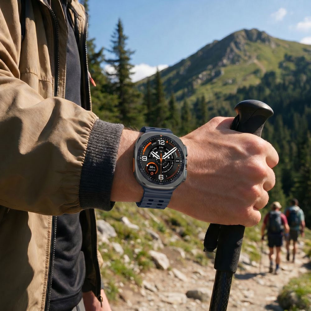 Samsung Galaxy Watch Ultra 2 / Ultra (47mm) Tech-Protect IconBand Pro Klockarmband - Mörkblå