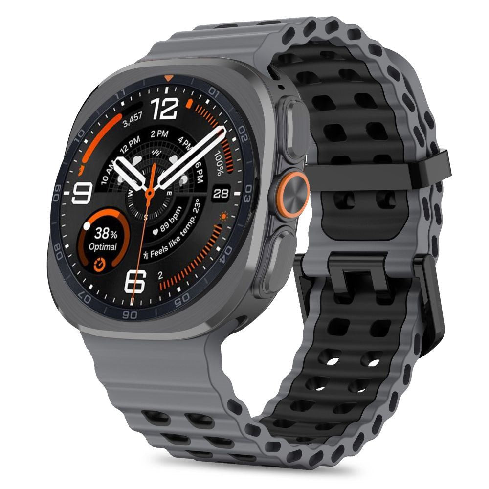 Samsung Galaxy Watch Ultra 2 / Ultra (47mm) Tech-Protect IconBand Pro Klockarmband - Grå / Svart