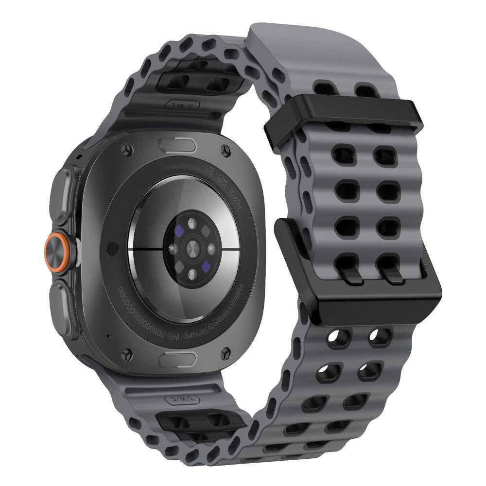 Samsung Galaxy Watch Ultra 2 / Ultra (47mm) Tech-Protect IconBand Pro Klockarmband - Grå / Svart