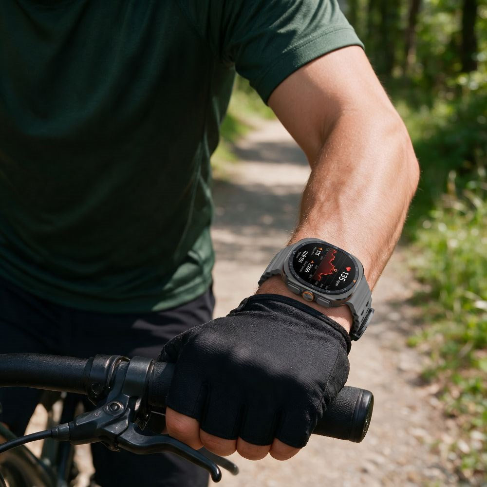 Samsung Galaxy Watch Ultra 2 / Ultra (47mm) Tech-Protect IconBand Pro Klockarmband - Grå / Svart