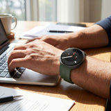 Samsung Galaxy Watch 8 / 9 / Classic (40 / 44 / 46mm) Tech-Protect Silicone Evo Klockarmband - Mörkgrön