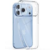 iPhone 18 Pro / 17 Pro Tech-Protect FlexAir Skal med 2 St. Skärmskydd - MagSafe Kompatibel - Genomskinlig