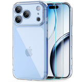 iPhone 18 Pro / 17 Pro Tech-Protect FlexAir Skal med 2 St. Skärmskydd - MagSafe Kompatibel - Genomskinlig