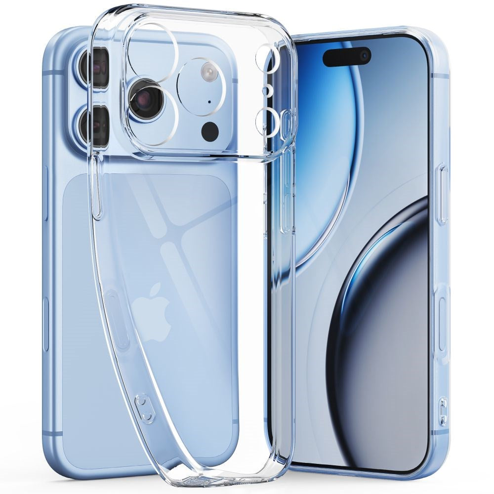 iPhone 18 Pro Max / 17 Pro Max Tech-Protect FlexAir Skal med 2 St. Skärmskydd - MagSafe Kompatibel - Genomskinlig