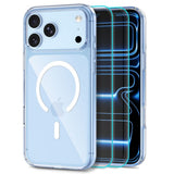 iPhone 18 Pro Max / 17 Pro Max Tech-Protect FlexAir Hybrid Skal med 2 St. Skärmskydd - MagSafe Kompatibel - Genomskinlig