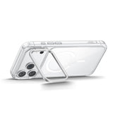 iPhone 18 Pro Max / 17 Pro Max Tech-Protect MagStand CC Skal - MagSafe Kompatibel - Genomskinlig