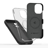 iPhone 17 Tech-Protect Silicone Skal - MagSafe Kompatibel - Svart