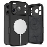 iPhone 17 Pro Max Tech-Protect Silicone Skal - MagSafe Kompatibel - Svart