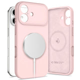 iPhone 17 Tech-Protect Silicone Skal - MagSafe Kompatibel - Rosa
